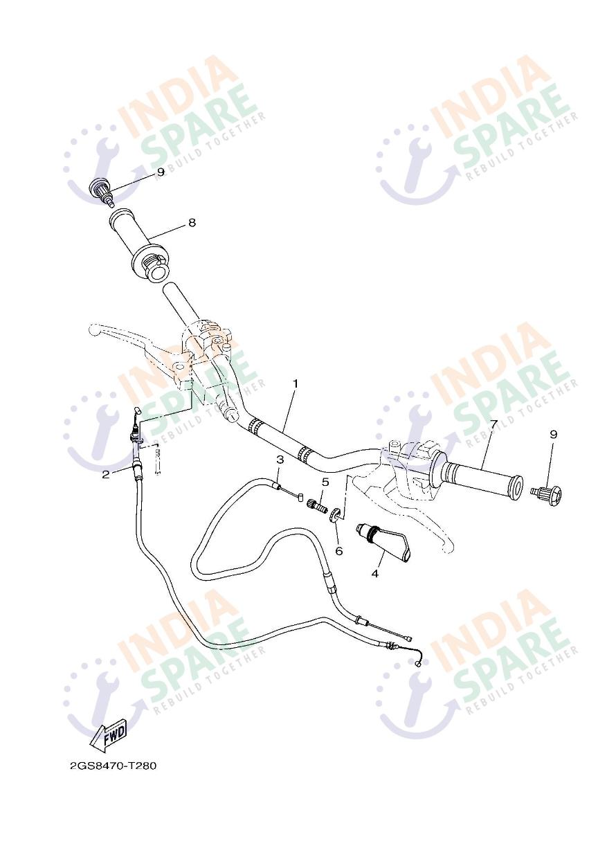 STEERING HANDLE & CABLE